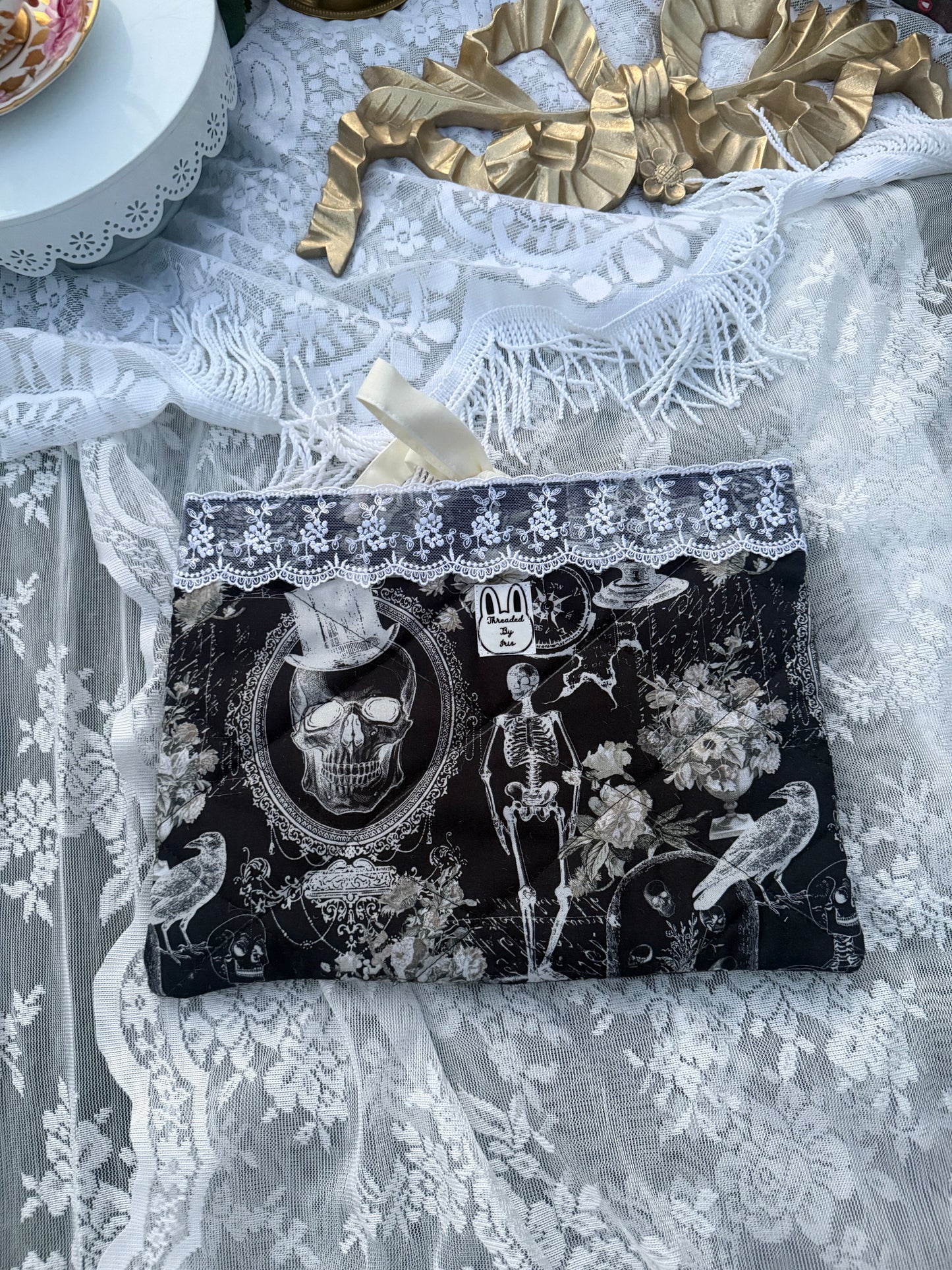 The Raven's Messenger Book Bag (Black)